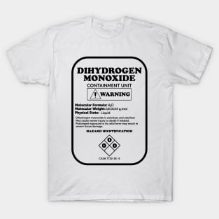 Dihydrogen Monoxide T-Shirt